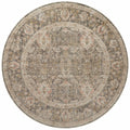Sage Blush Round Rug C3855