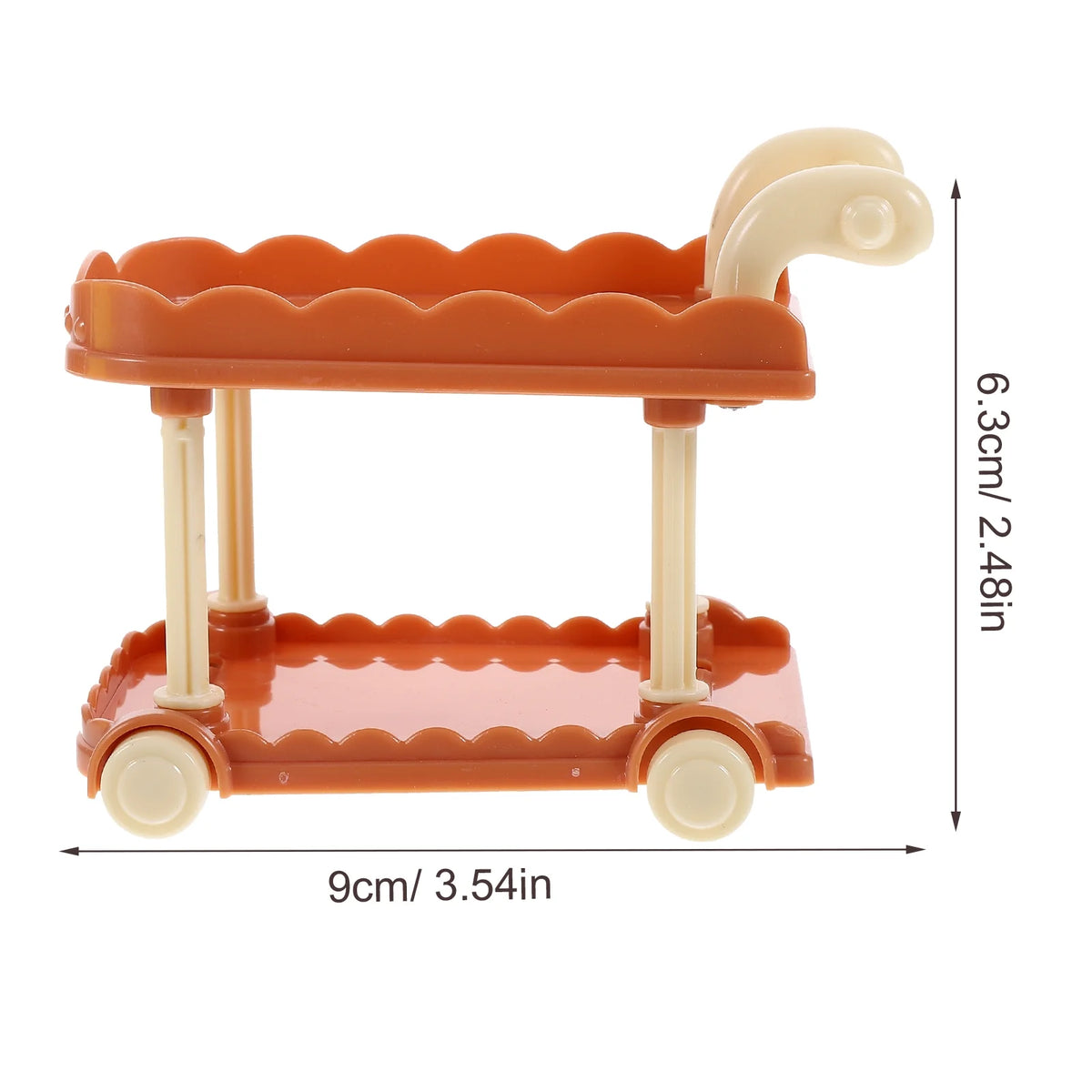 Miniature Kitchen Cart Dollies V8877