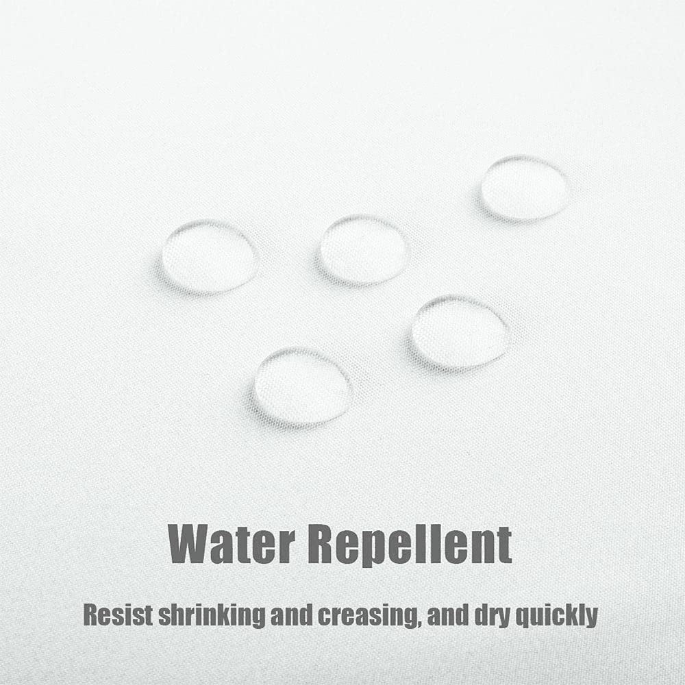 Waterproof Bathroom Curtain with 12 Hooks, 72"Wx72"L O7495