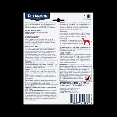 Flea and Tick Treatment for Large Dogs C171