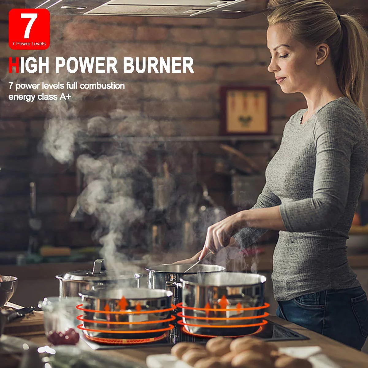 5 Burner Ceramic Electric Cooktop T502154