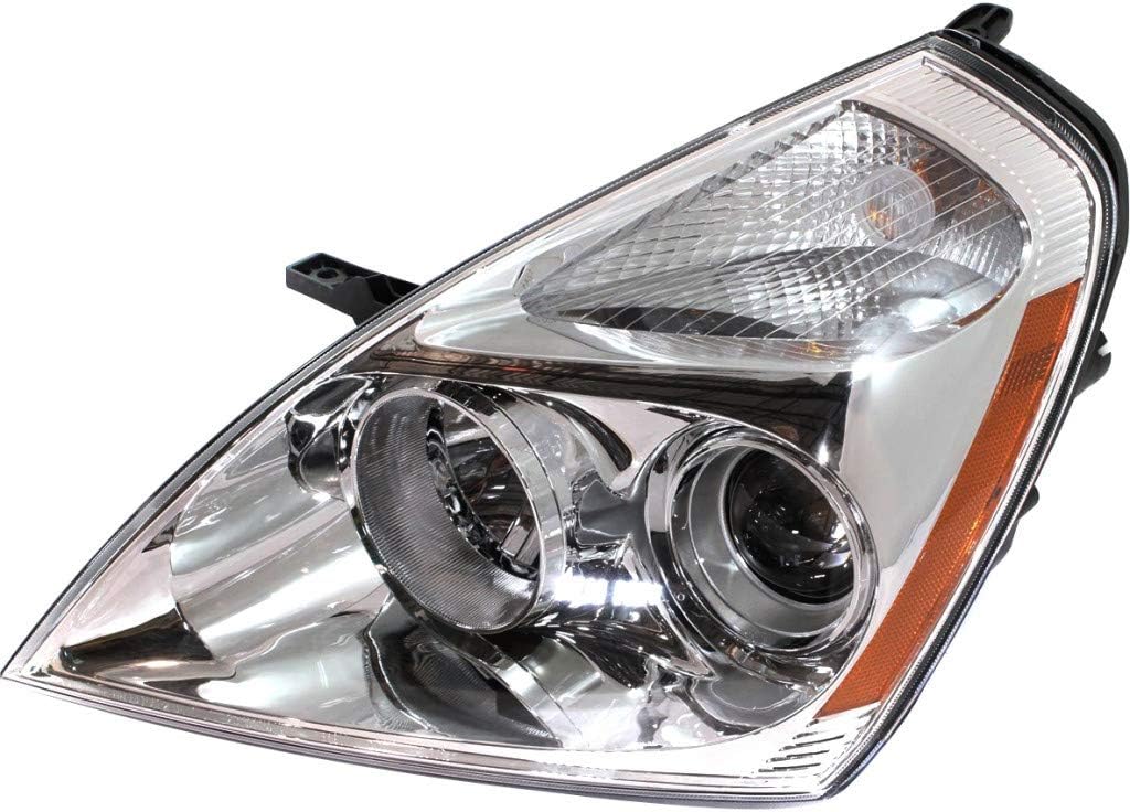 Passenger Side Halogen Headlight Assembly for Kia Sedona 2008 2012 P958