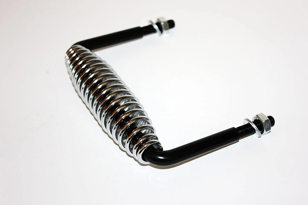 Chrome Spring Grip Handle with Built In Mounting Bracket O69944