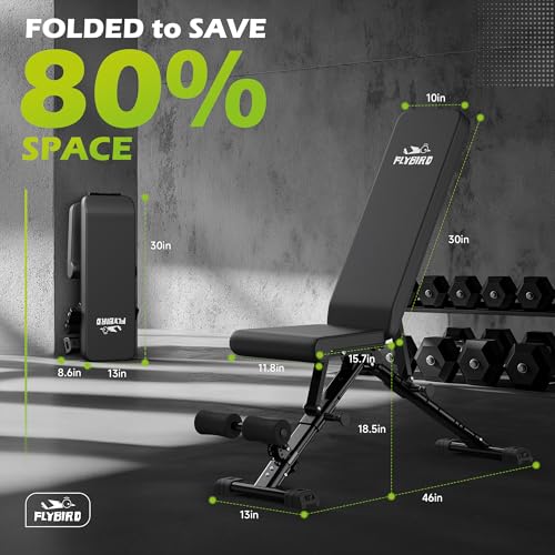 Adjustable Strength Training Weight Bench L574242