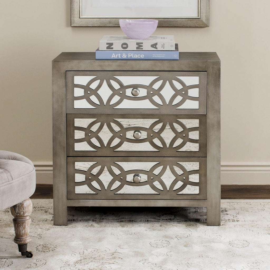 Grey 3 Drawer Chest P944536